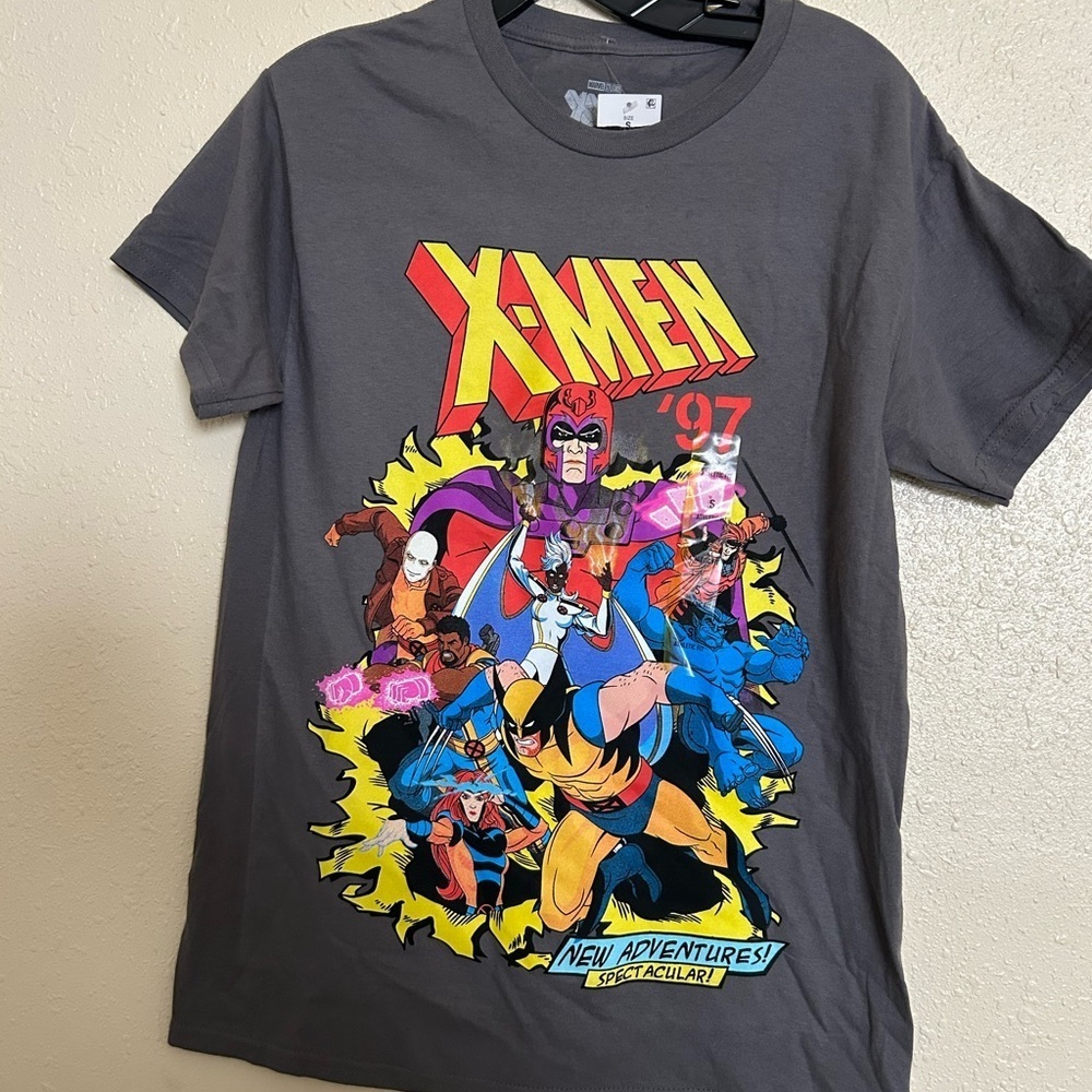 Marvel X-Men '97 Gray Short Sleeve Tee